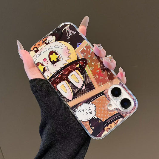 Luxuriöse Labubu L & V iPhone-Hülle – Niedlich trifft auf Klasse