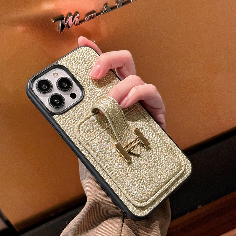 Kožené puzdro na iPhone H Card Holder