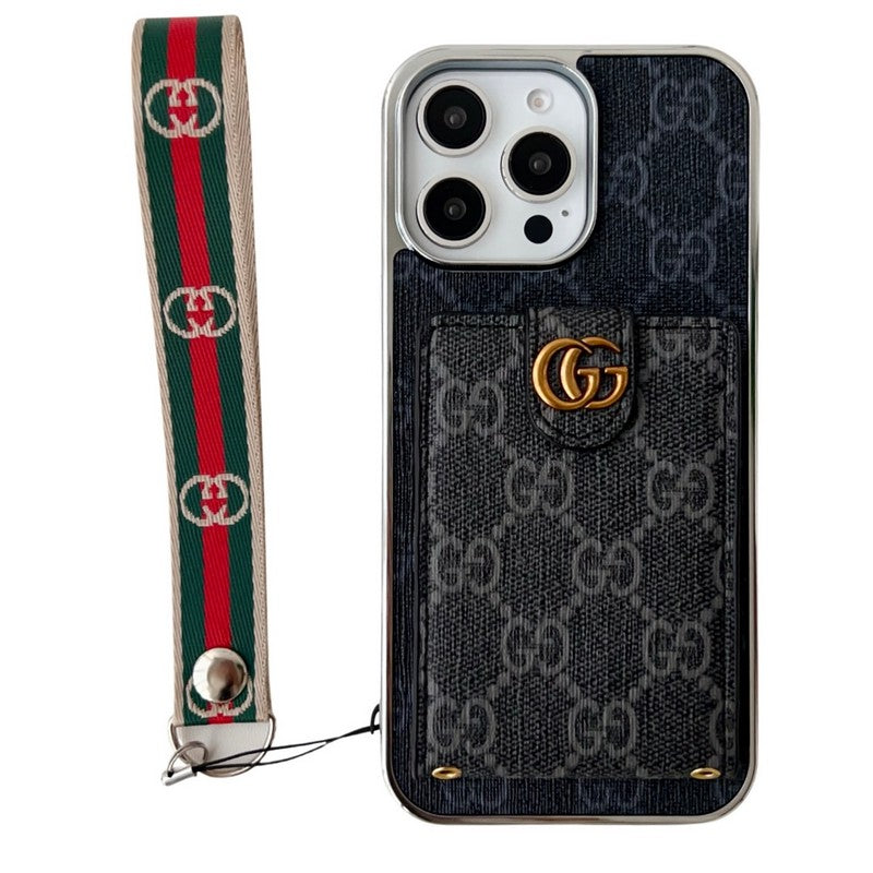 Hochwertige iPhone-Hülle mit Handkette