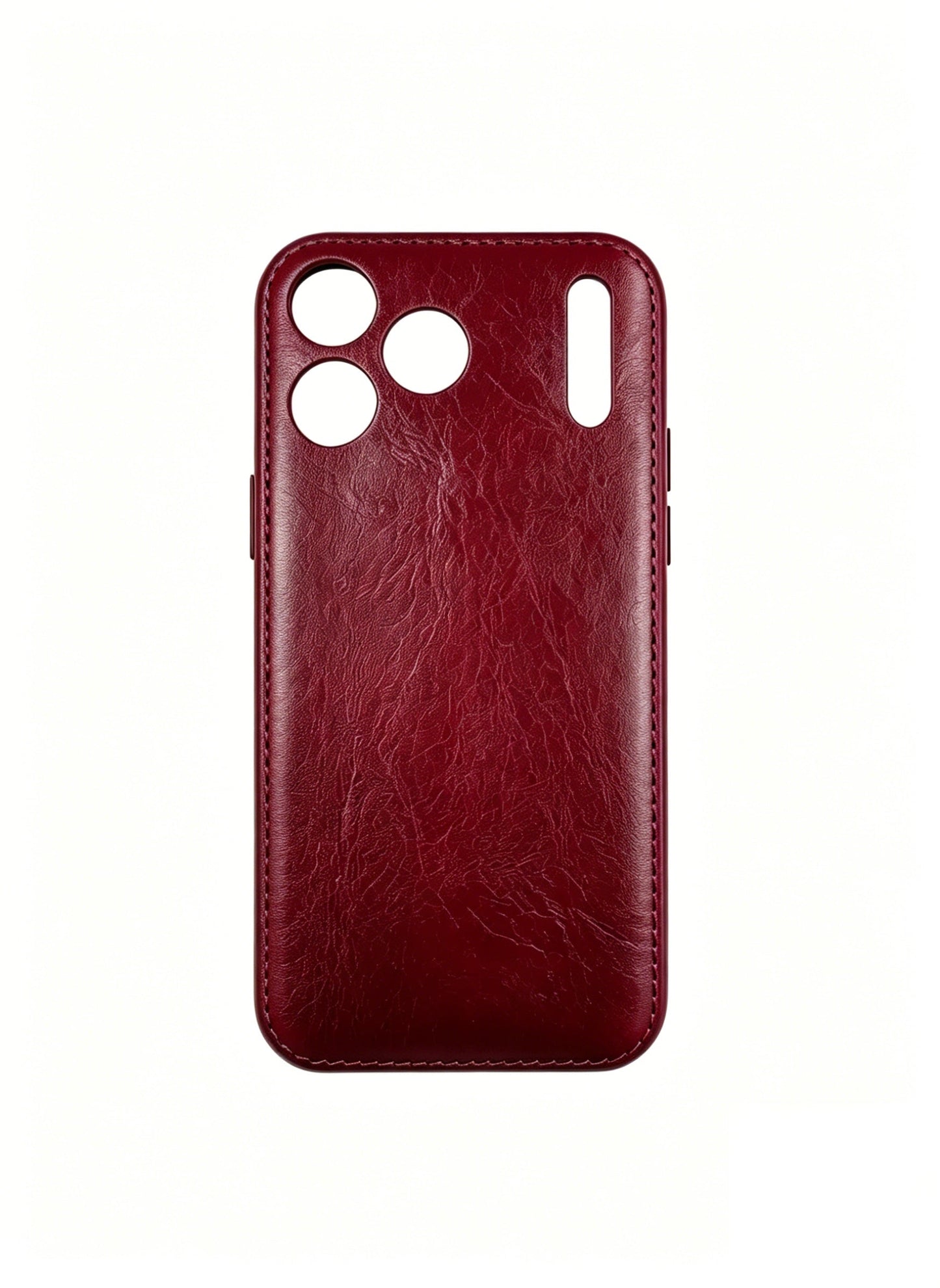 Handcrafted Vegetable-Tanned Leather iPhone Case – Vintage Patina Edition