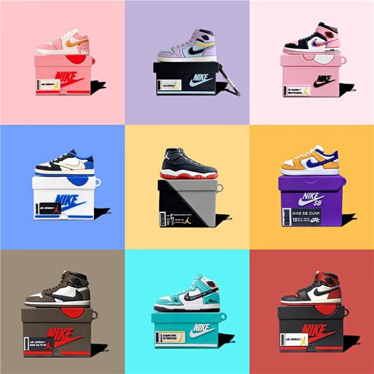 custodia per Airpods in stile scatola da scarpe