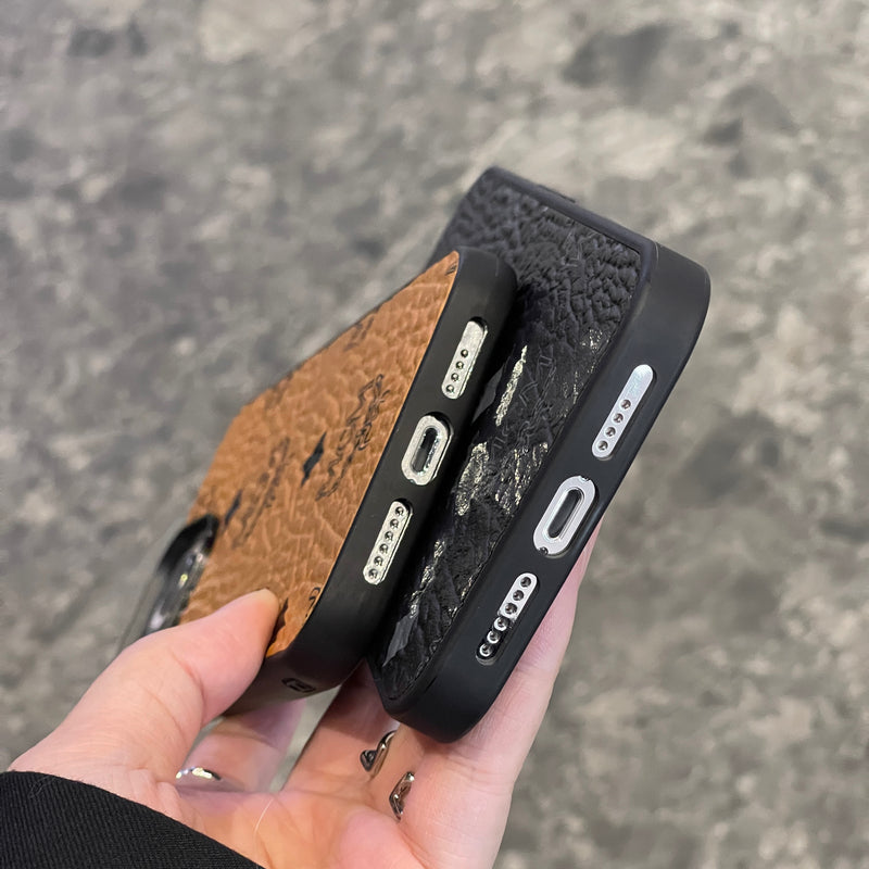 Pouzdro na iPhone MCM žluté-MCK240603