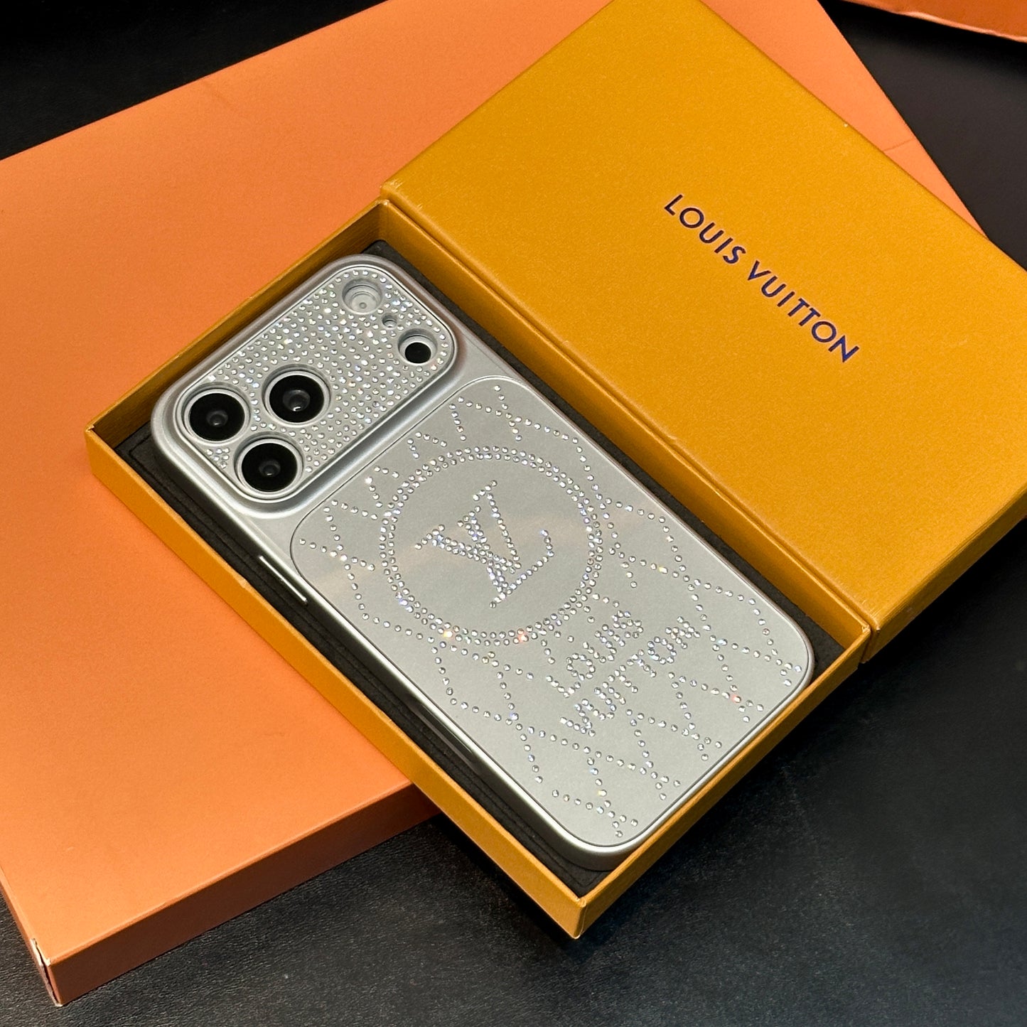 Custodia per iPhone in pelle avanzata con portafoglio e cinturino marrone
