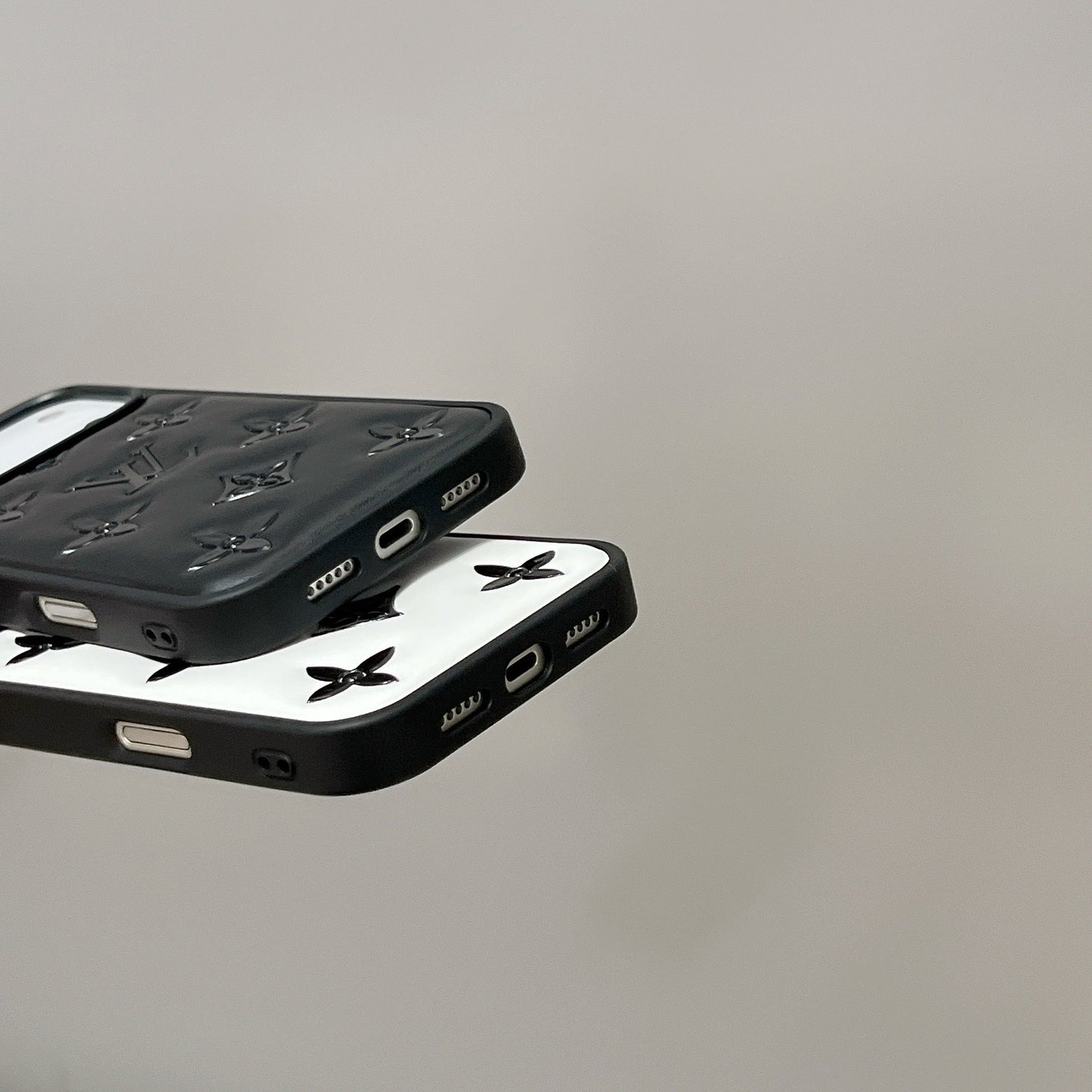 Luxuriöse Designer-iPhone-Hülle mit 3D-Prägung