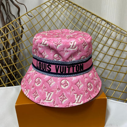 Luxury Monogram Webbing Bucket Hat