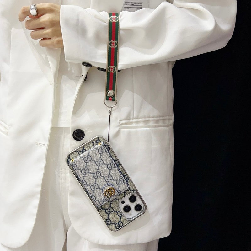 Hochwertige iPhone-Hülle mit Handkette