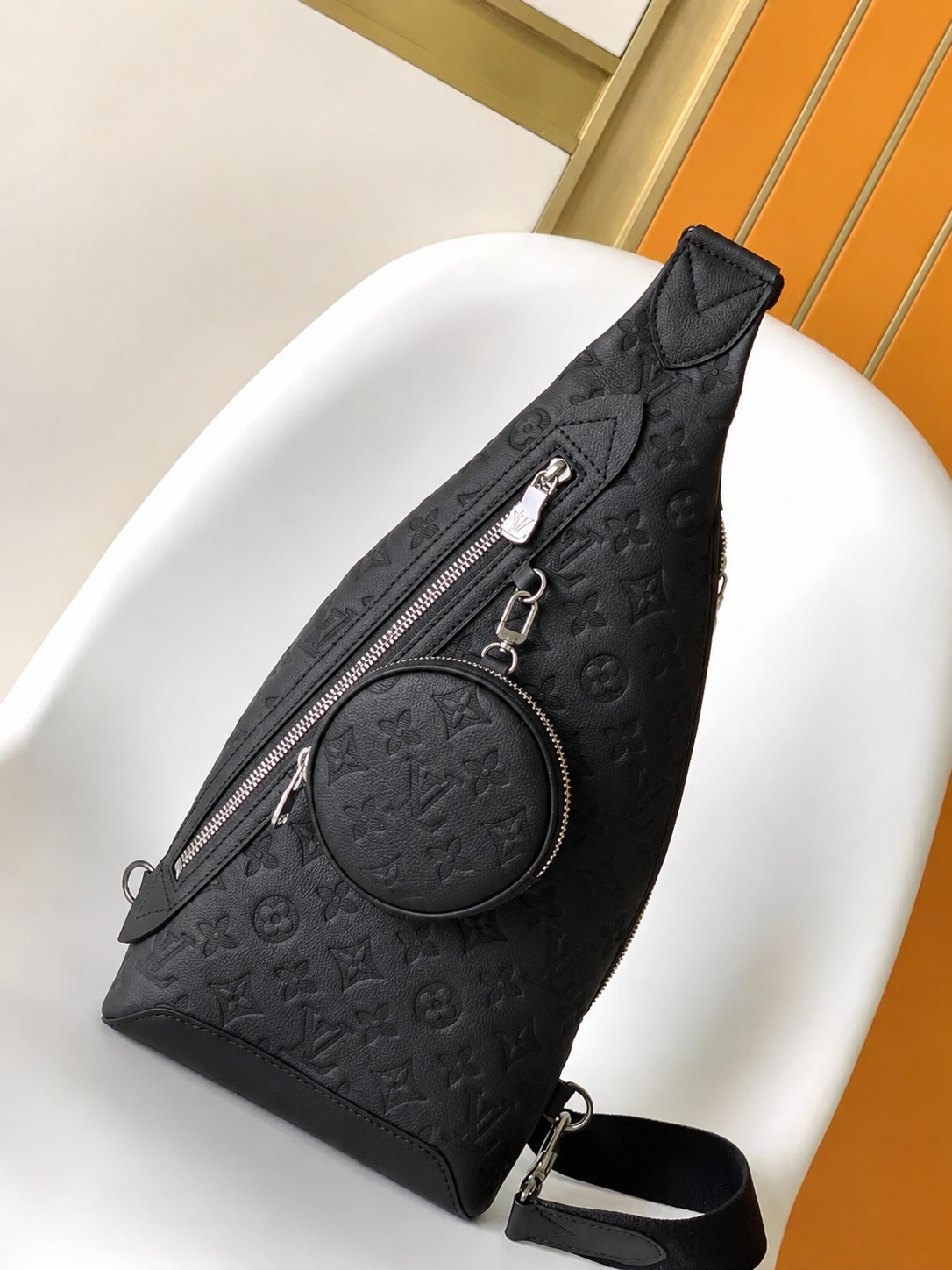 Minimalistisk aftagelig pose Crossbody brysttaske