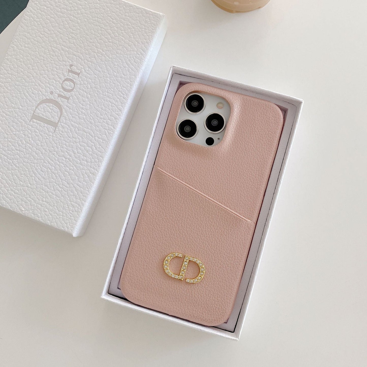ファッションレザーiPhoneケース