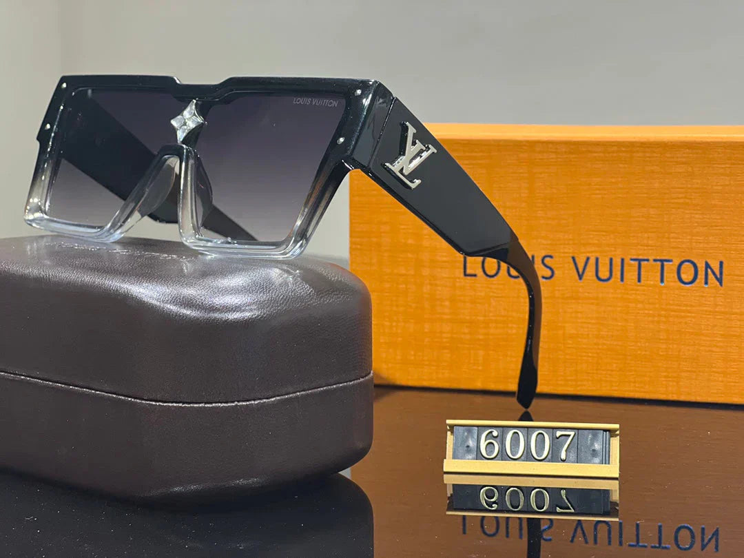 Occhiali da sole di lusso con montatura grande L-002