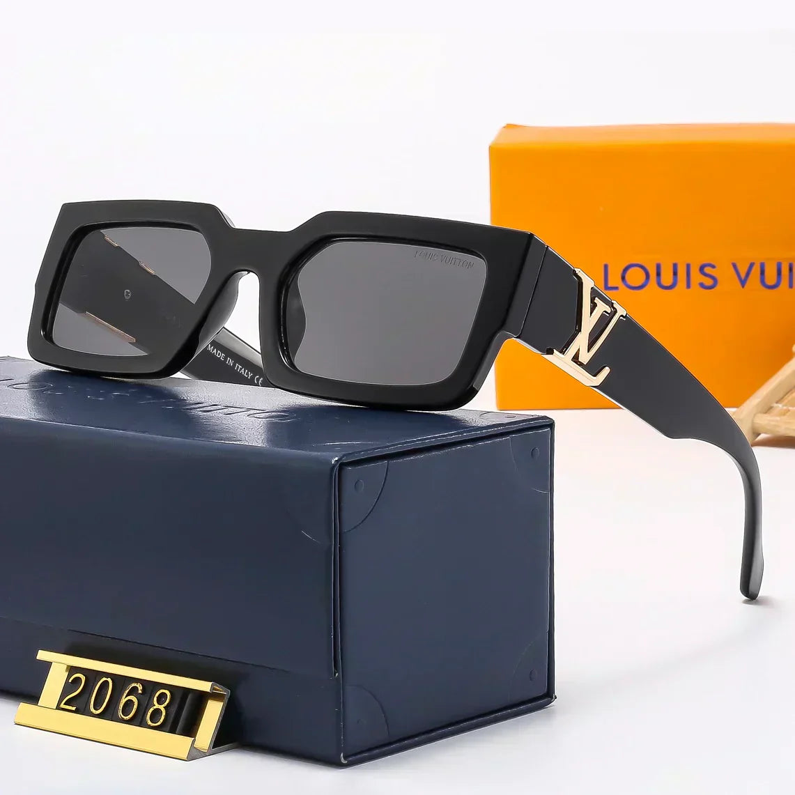 نظارات شمسية مربعة الموضة 2068