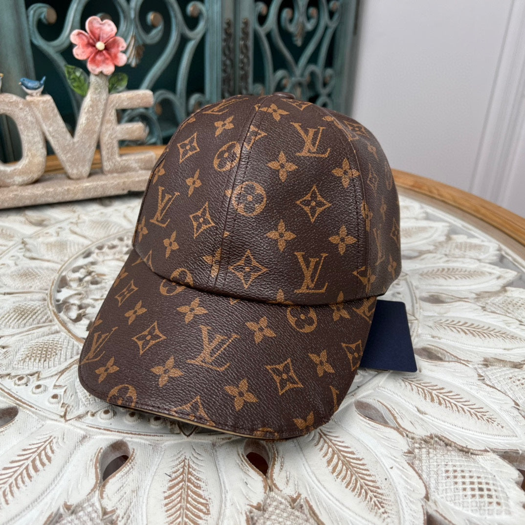 Luxury Luxury Monogram Bucket Hat & Cap Set
