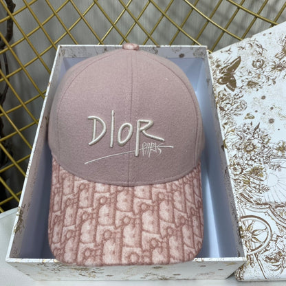 Vintage Oblique Wool Baseball Cap | Luxury Designer Hat