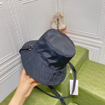 Classic GG Monogram Double-Sided Strap Bucket Hat