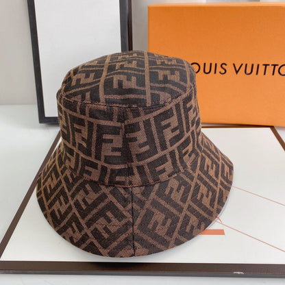 Luxury FF Monogram Bucket Hat | Luxury Designer Zucca Hat