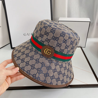 Classic GG Supreme Web Stripe Bucket Hat | Luxury Designer Hat