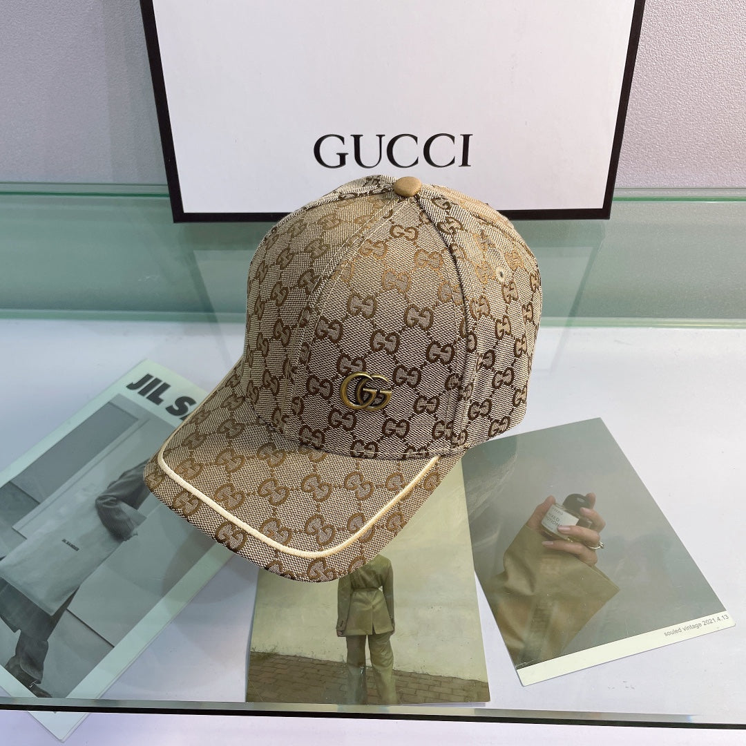 Classic GG Canvas Baseball Cap | Luxury Designer Adjustable Hat