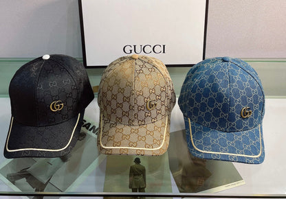 Classic GG Canvas Baseball Cap | Luxury Designer Adjustable Hat