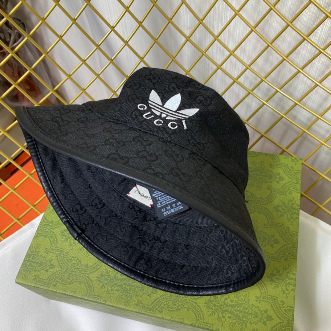 Classic x Adidas Joint Monogram Embroidered Bucket Hat