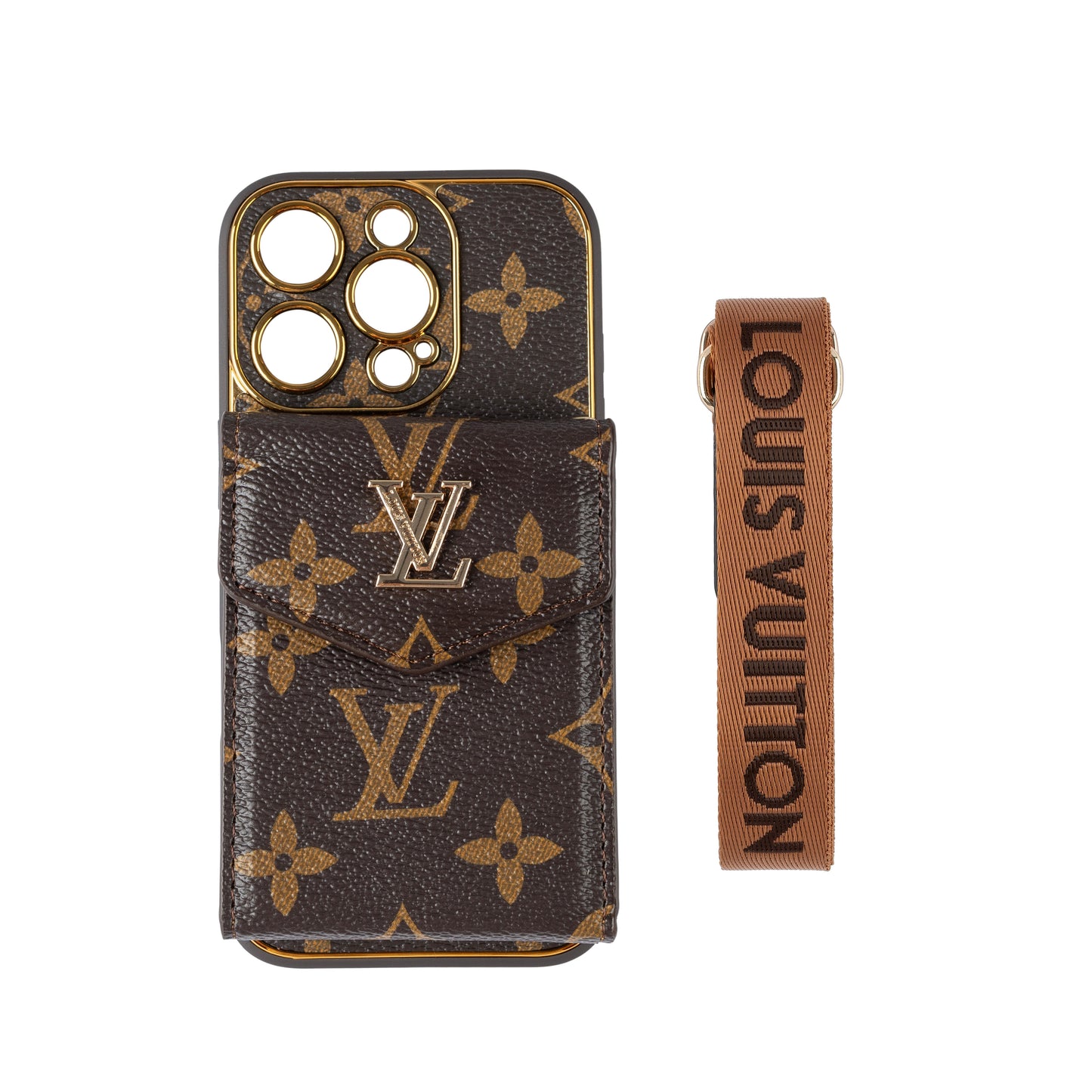 Klasické luxusní pouzdro na kartu iPhone