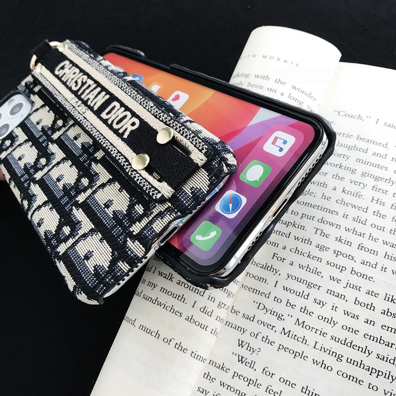 Modische, klassische iPhone-Hülle mit Armband