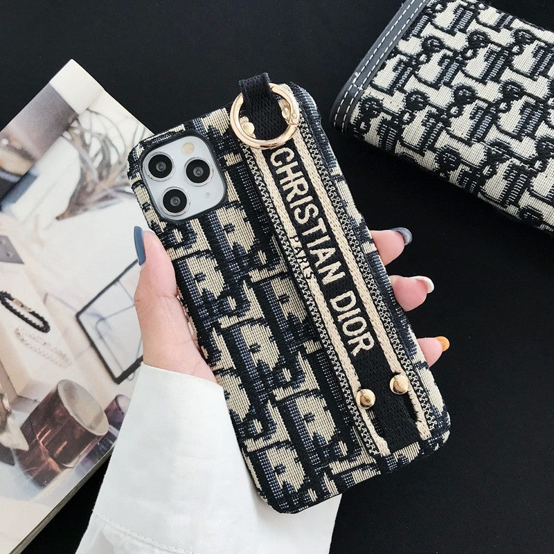 Modische, klassische iPhone-Hülle mit Armband