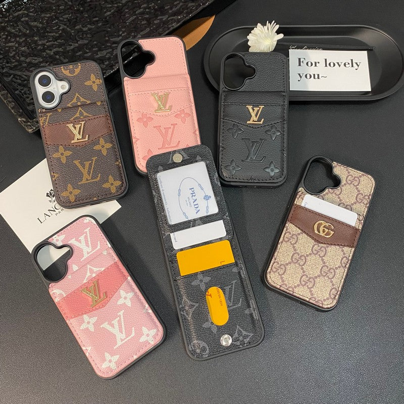 Etui na iPhone'a z torbą na karty Premium