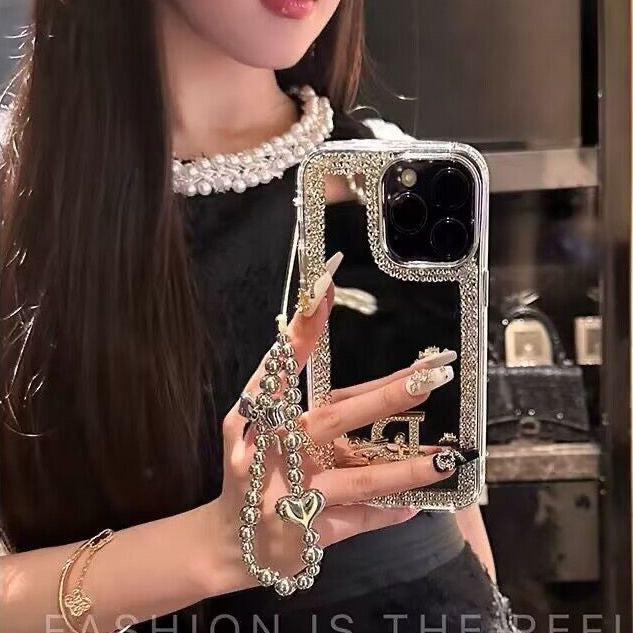 Glamouröse Kosmetikspiegel-iPhone-Hülle – Make-up-Stil für unterwegs!