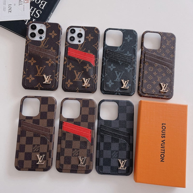 Luksus kortveske Klassisk iPhone-deksel