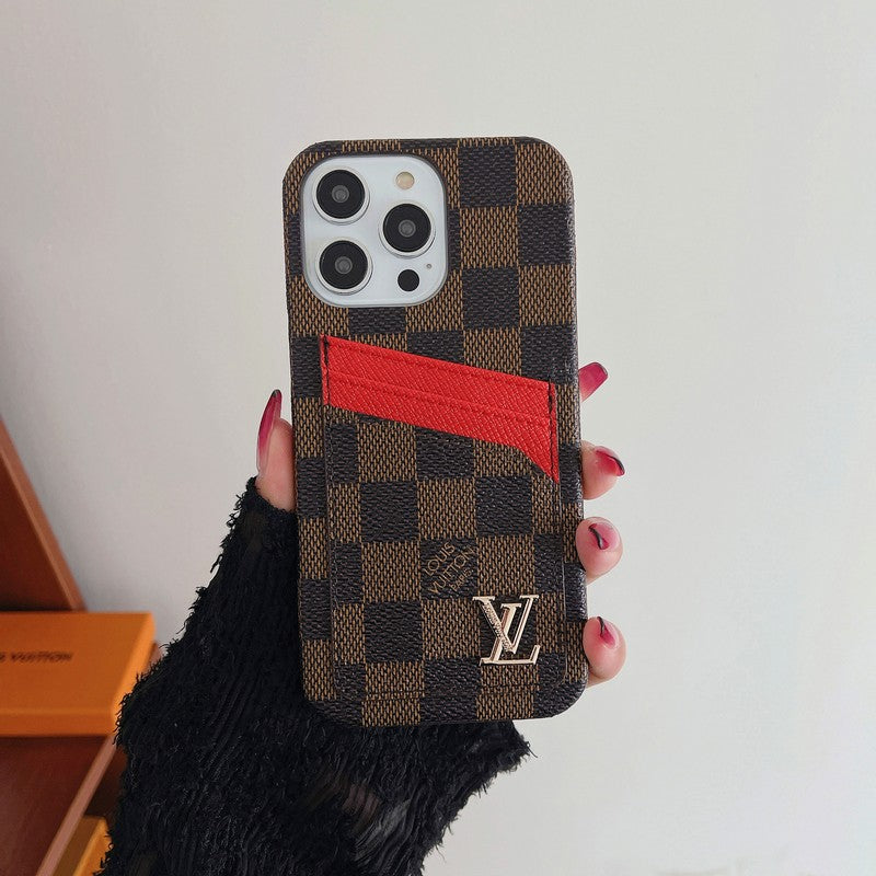 Luksus kortveske Klassisk iPhone-deksel