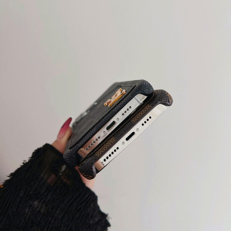 Luksus kortveske Klassisk iPhone-deksel