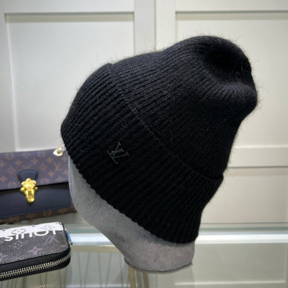 Luxury Embroidered Wool Beanie | Luxury Designer Winter Hat