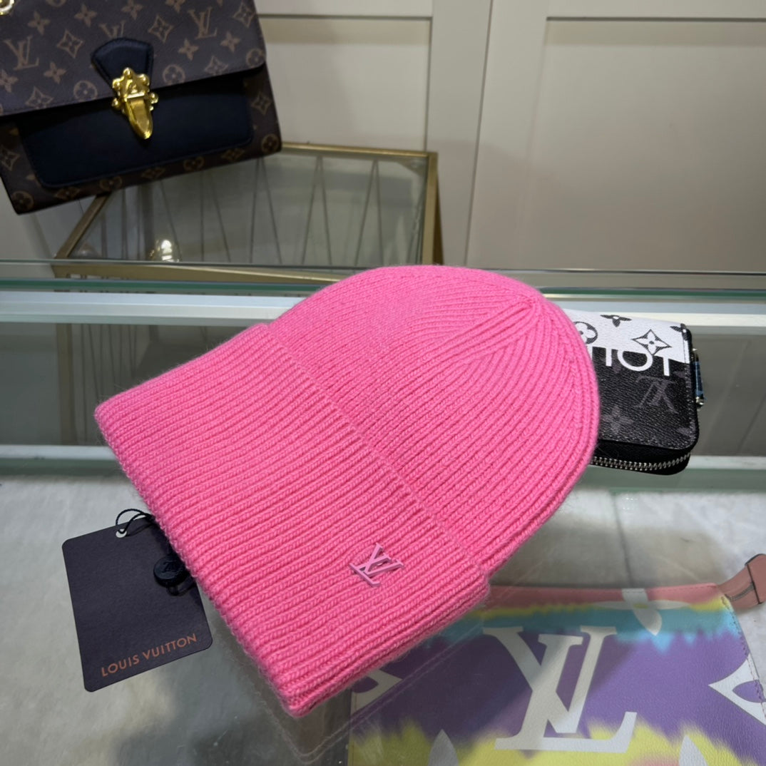 Luxury Embroidered Wool Beanie | Luxury Designer Winter Hat