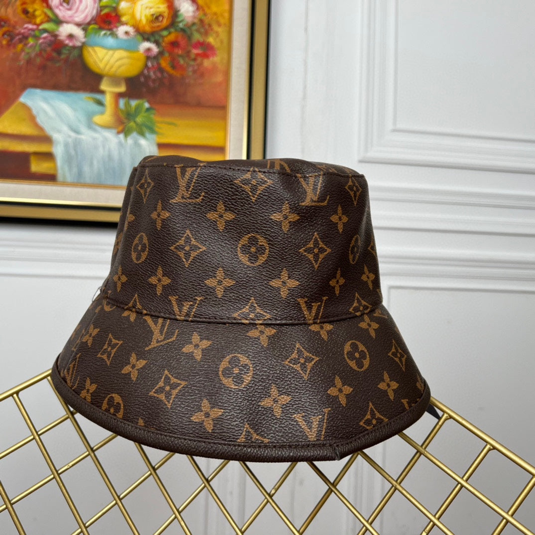 Luxury Luxury Monogram Bucket Hat & Cap Set