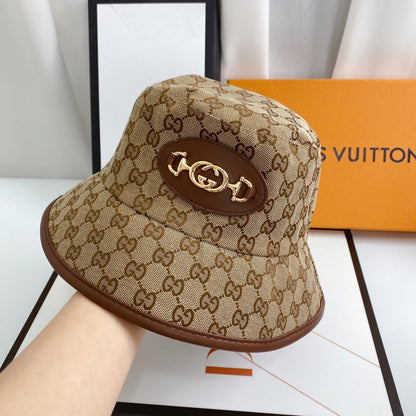 Classic GG Monogram Chain Bucket Hat