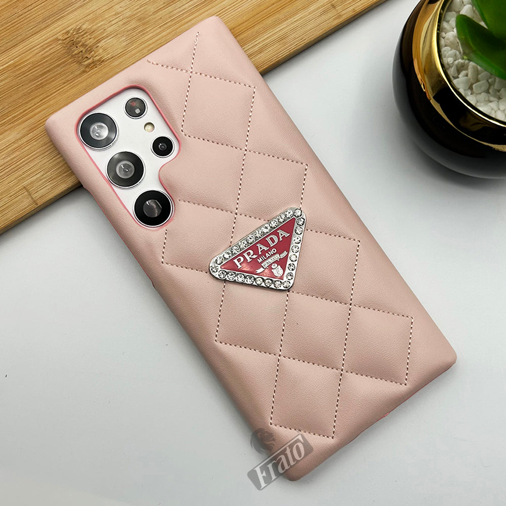 Ylellinen merkki moderni nahkakotelo Samsung Galaxylle
