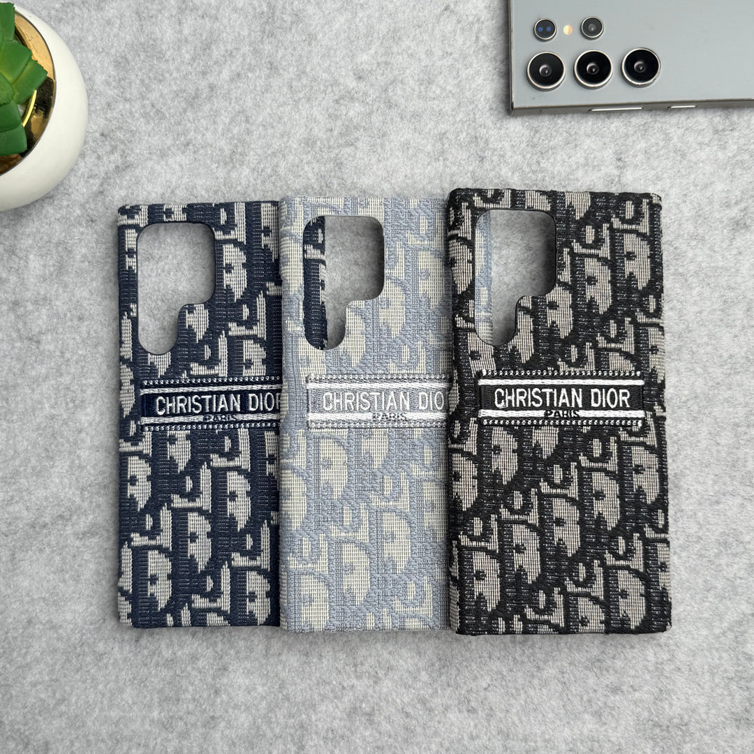 Luxuriöse C-Dior-Markendesign-Hülle für Samsung Galaxy