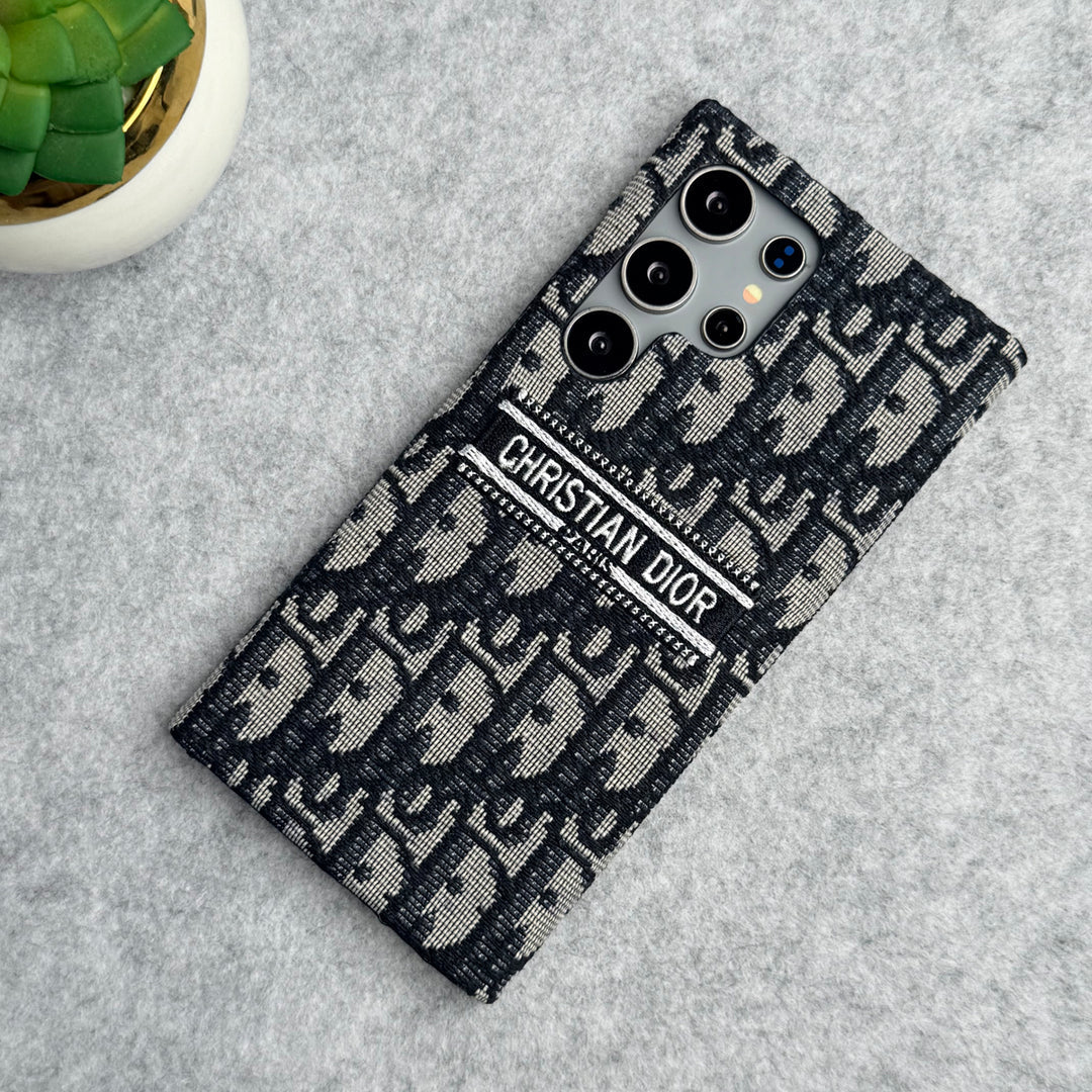 Luxuriöse C-Dior-Markendesign-Hülle für Samsung Galaxy