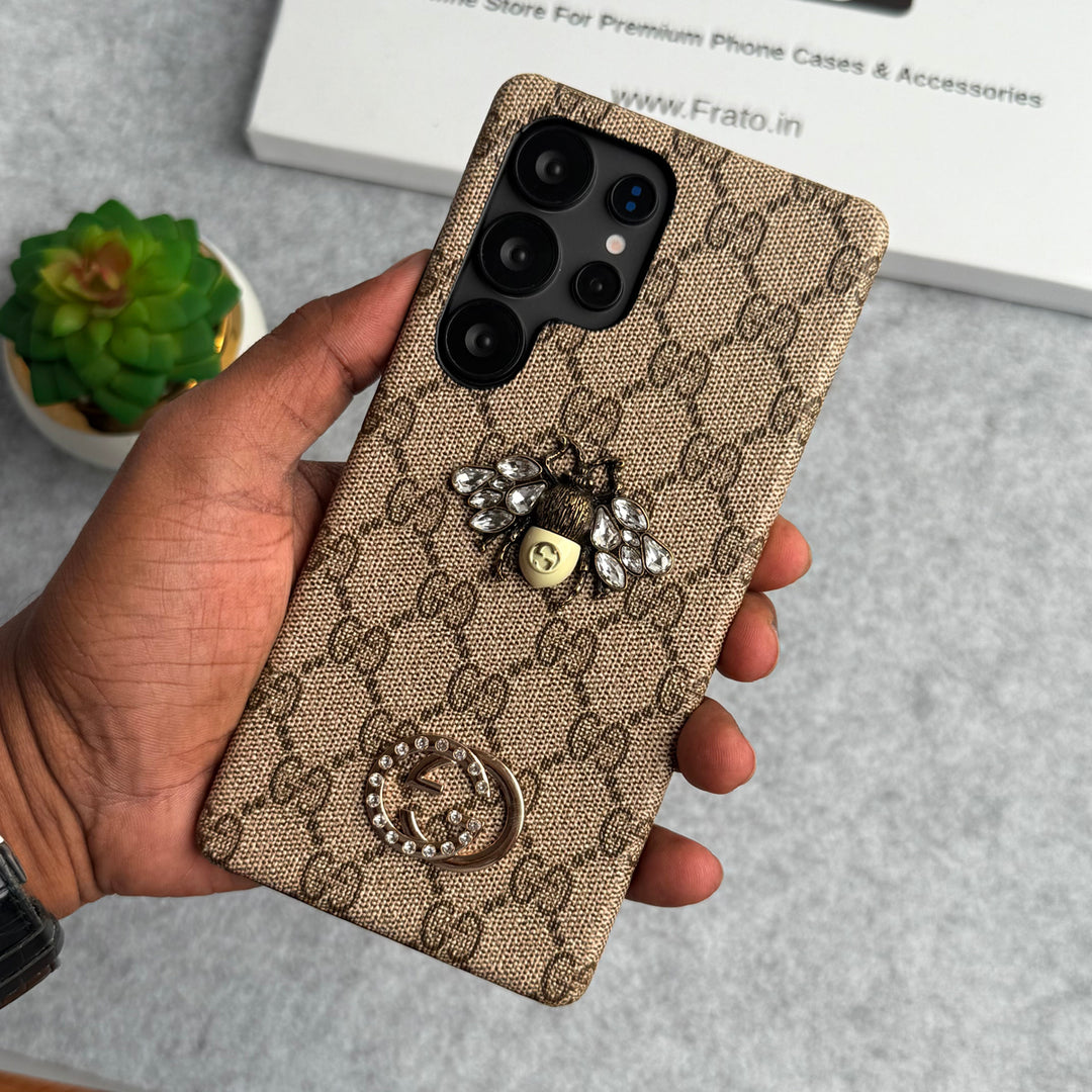 Luxus prémium márkájú 3D MÉH Design tok Samsung Galaxy készülékhez