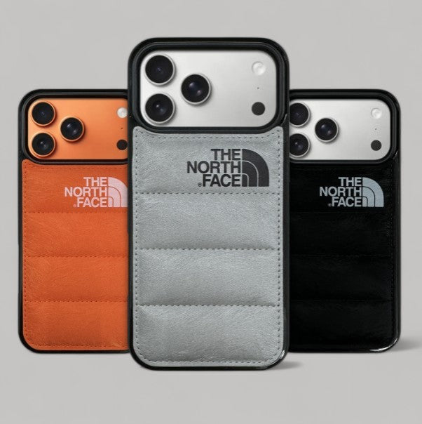 Zamszowe etui na iPhone'a North Puffer
