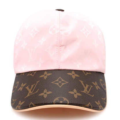 Pink Contrast Brim Baseball Cap