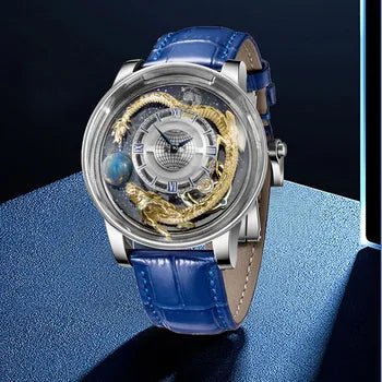Reloj de lujo Galactic Pioneer Cronógrafo Tourbillon