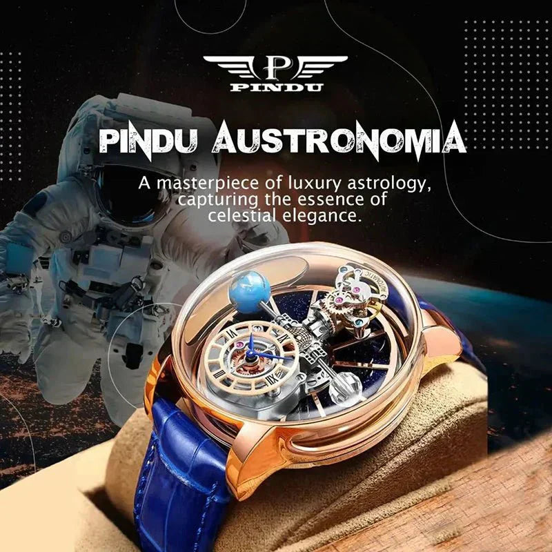 Reloj de lujo Galactic Pioneer Cronógrafo Tourbillon