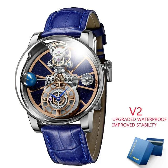 Reloj de lujo Galactic Pioneer Cronógrafo Tourbillon
