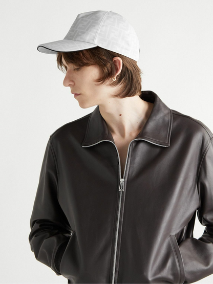 Monogram Pattern Baseball Cap
