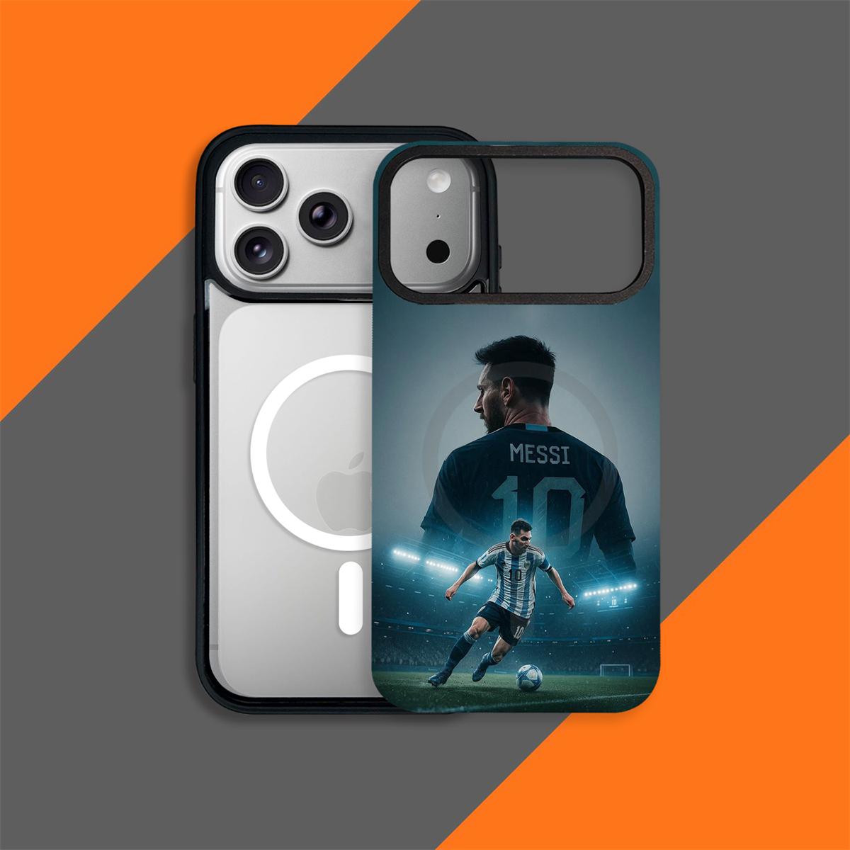 Football Legends mágneses telefontok – ütésálló puha TPU cserélhető hátlappal