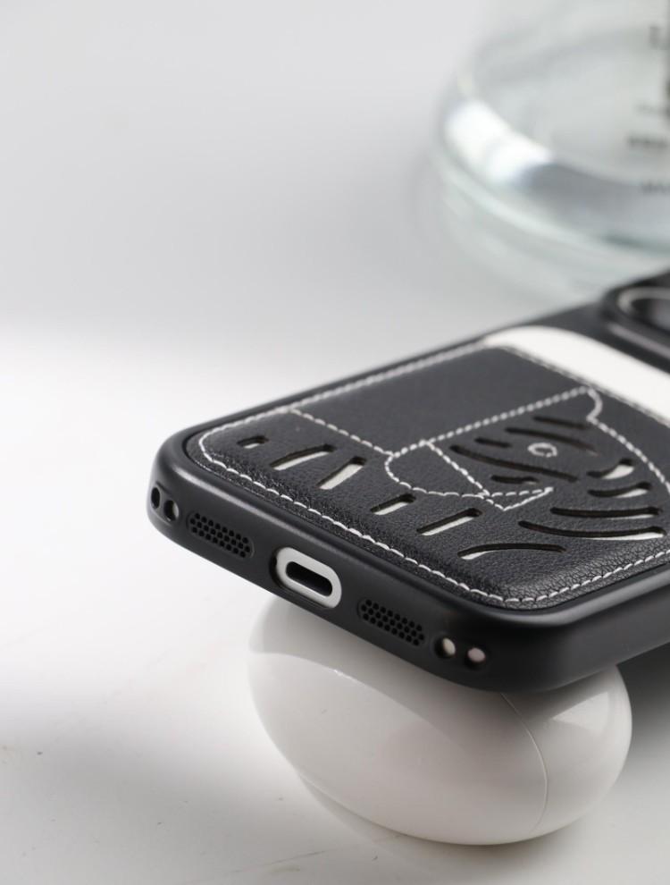 2026 Neue Premium-Leder-iPhone-Hülle mit Kartenfach – limitierte Auflage „Jahr des Pferdes“.