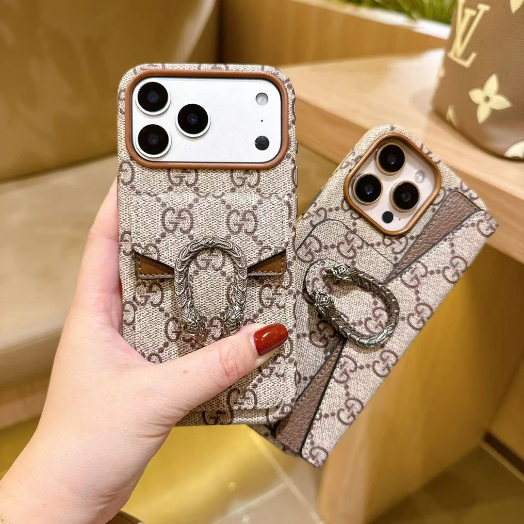 Prémiové klasické plátěné pouzdro na iPhone