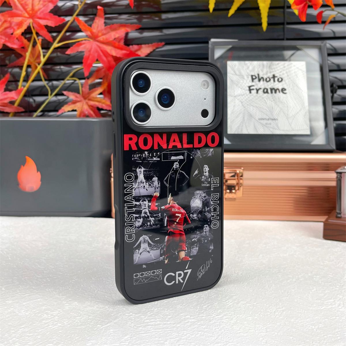 Football Legends mágneses telefontok – ütésálló puha TPU cserélhető hátlappal