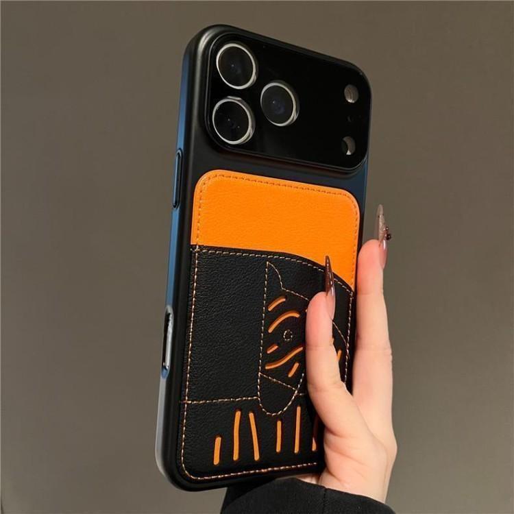2026 Neue Premium-Leder-iPhone-Hülle mit Kartenfach – limitierte Auflage „Jahr des Pferdes“.