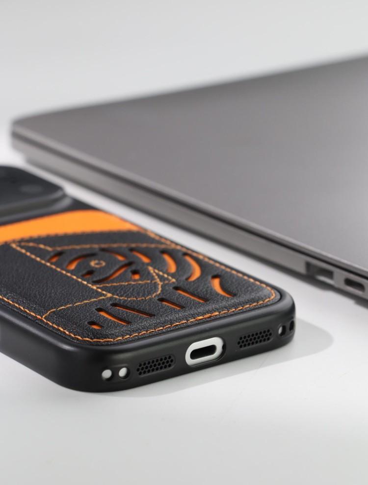 2026 Neue Premium-Leder-iPhone-Hülle mit Kartenfach – limitierte Auflage „Jahr des Pferdes“.